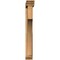Ekena Millwork Westlake Traditional Smooth Bracket w/ Offset Brace, Western Red Cedar, 5 1/2"W x 32"D x 44"H BKT0604X32X44WTL01SWR - alternate 2
